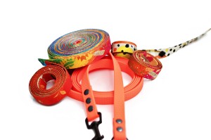 Wodoodporna linka treningowa - Pomarańczowa - plaster miodu